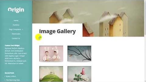 Origin WordPress Theme