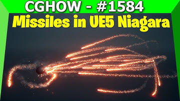 Showcase: Creating Missile Shooting Aim in UE5 Niagara
