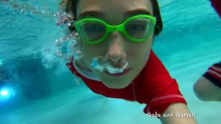 Vertical Drop Free Fall Water Slide!  Wolf Tail at Great Wolf Lodge Indoor Water Slide Park!!