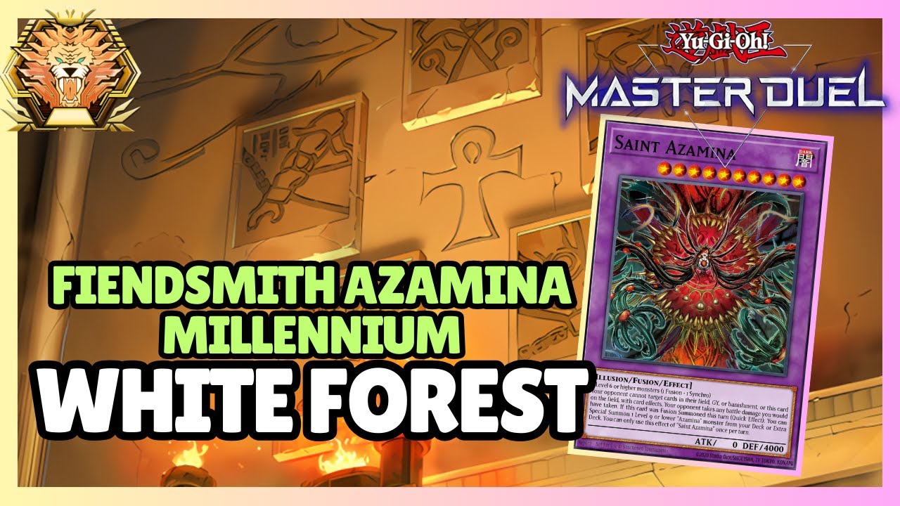 White Forest Millennium Azamina Fiendsmith is Too Strong - Master Ranked Duel - Yu-Gi-Oh Master Duel