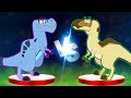 Dinosaur Battle Ground Part 1| Funny Dinosaur Cartoons for Kids | I'm A Dinosaur!