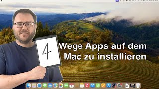 Tutorial: Apps auf dem Mac installieren. Installation von Programmen auf dem Mac. Inklusive Rosetta.