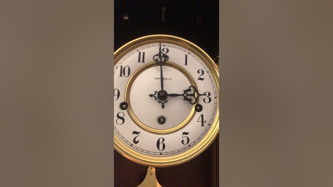 Howard Miller Jennison wall clock 612221 for sale YouTube
