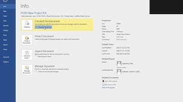HOW TO DISCARD A CHECKOUT IN SHAREPOINT (WORD DOCUMENT)