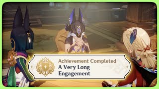 A Very Long Engagement Hidden Co-op Achievement Genshin Impact 3.4 Achievement