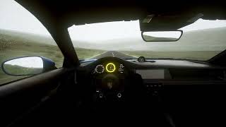 Porsche Night Drive 🌙 | Nostalgic Ambient Music & Cinematic Driving Gameplay | 4K