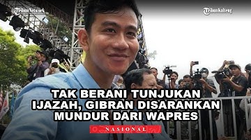Gibran Disarankan Mundur sebagai Wapres karena Dinilai Tak Berani Tunjukkan Ijazah: Apa Susahnya?
