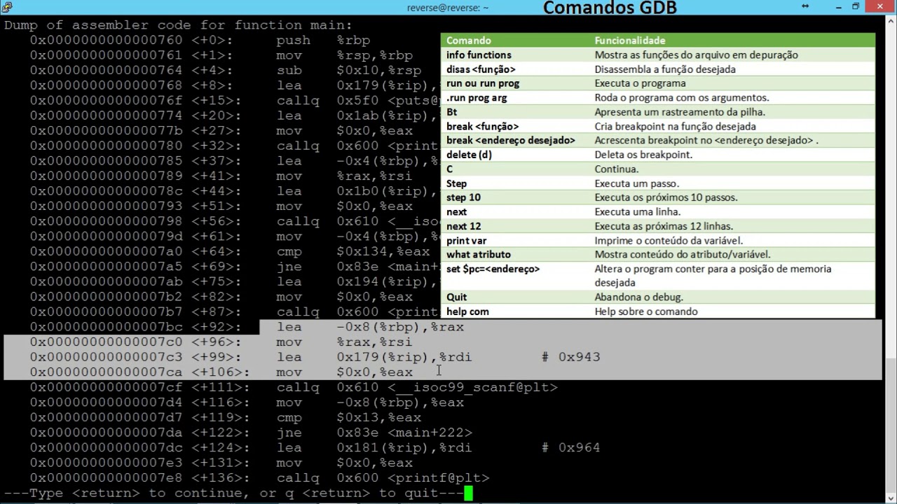 hacking codes Primeiros passos no GDB. Resolvendo desafio B0mb da plataforma do Shellterlabs