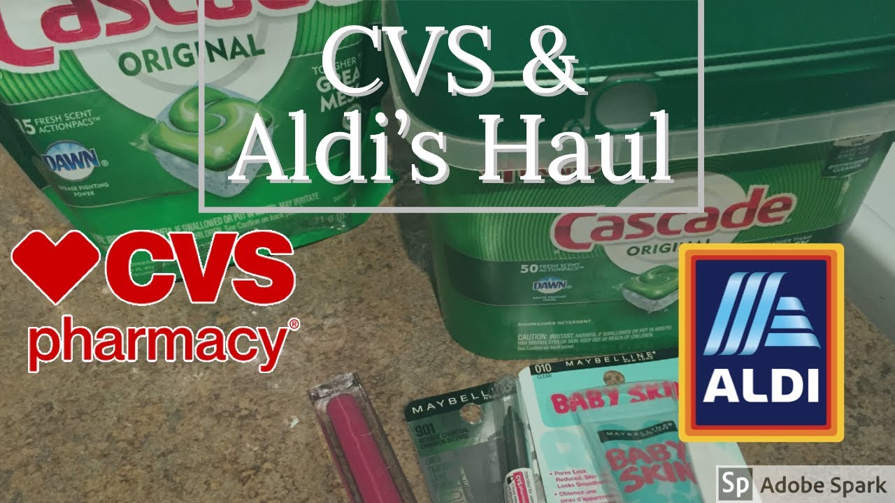 CVS & Aldi’s Haul - YouTube
