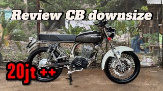 Review CB Downsize part dan harga | Las Arit Garage