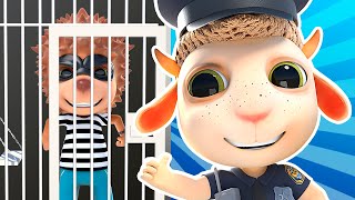 Tommy the Policeman | The BEST Professions |  Cartoon for Kids | Dolly and Friends - Thailand