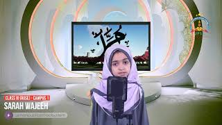 Assalamu Alayka (Arabic) | Raqqat Aina Ya Shoqan By Sarah Wajeeh Class III Rose Campus 1