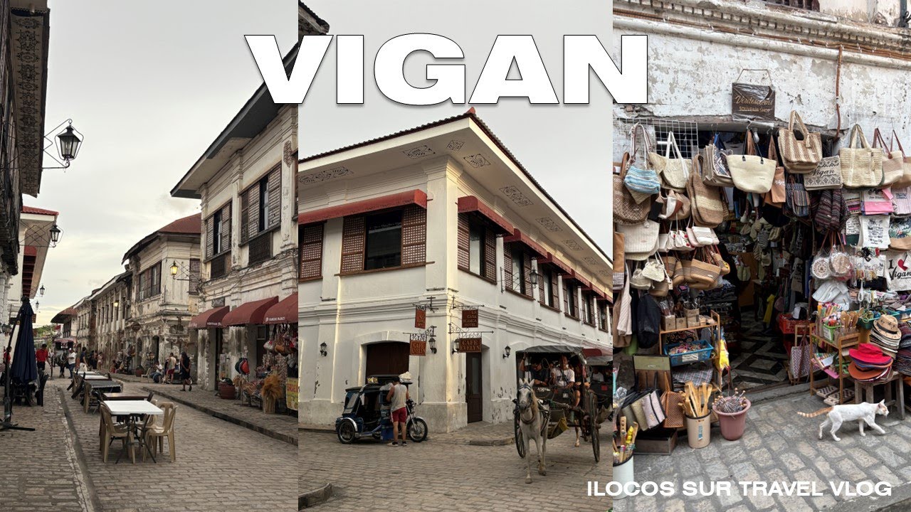Vigan city, Ilocos Sur |Travel Vlog
