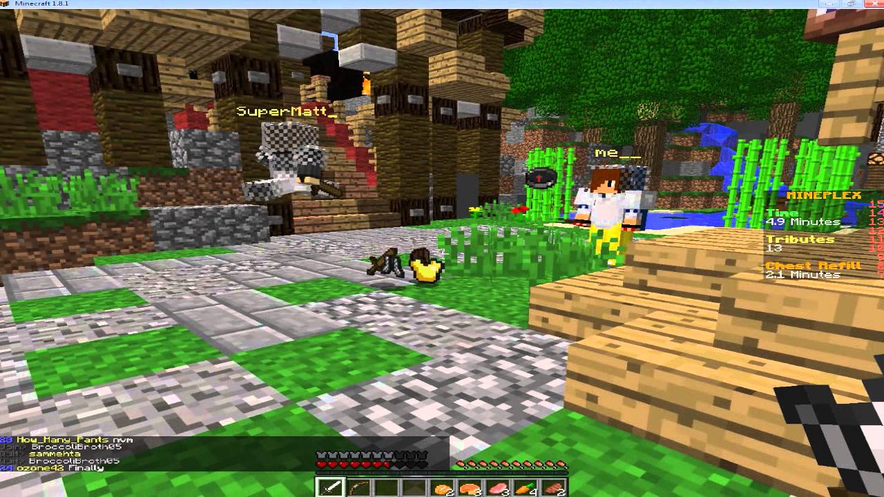 Minecraft Hunger Games w/elmo! Ep. 5 Awesome Ending! - YouTube