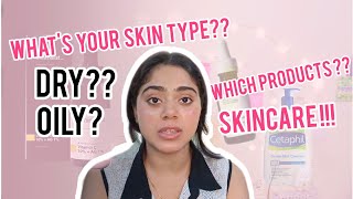 DO YOU KNOW YOUR SKIN TYPE ?? | SKIN CARE PRODUCTS