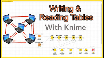 Knime - Transferring Data from One WorkFlow to Another - Table Writer & Reader Nodes