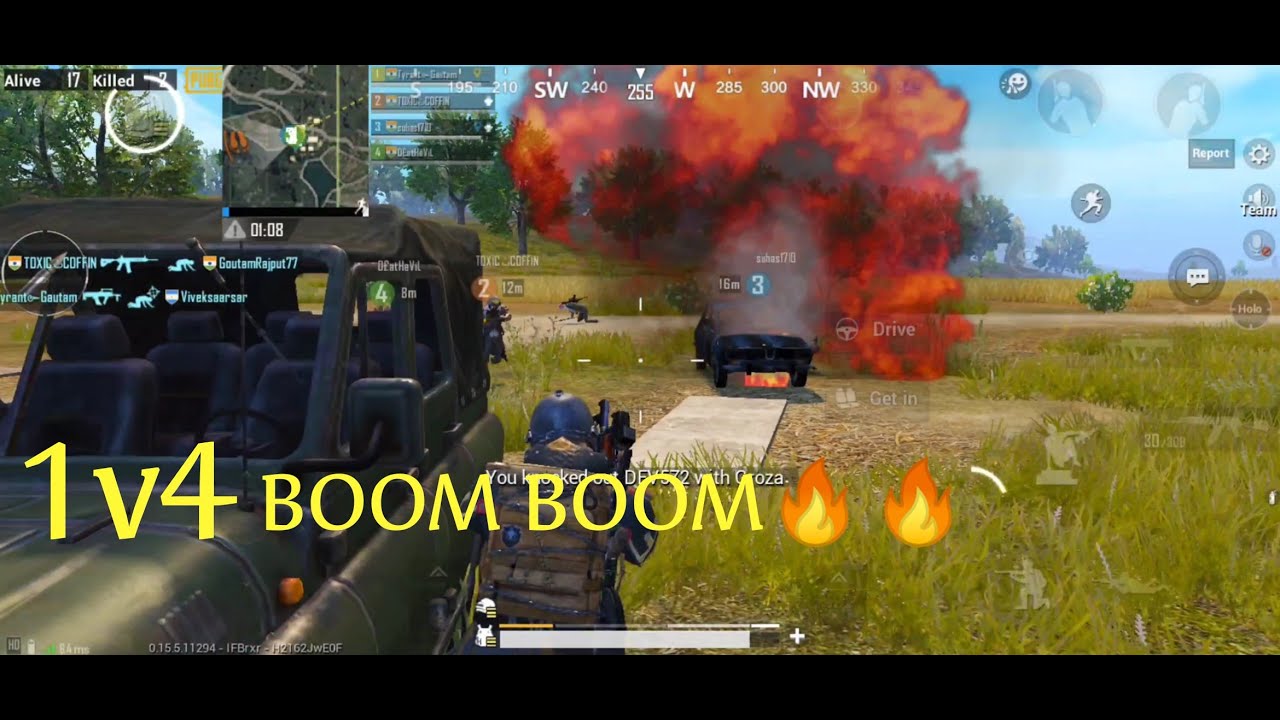SOLO VS SQUAD FIGHT | PUBG mobile gameplay | 15 kills - YouTube