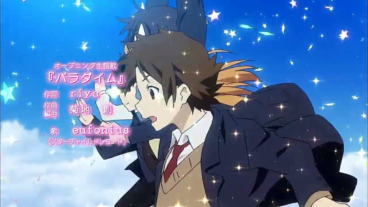 ココロコネクトOP1/「パラダイム」eufonius - YouTube