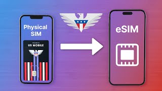 How To Transfer US Mobile Physical SIM to eSIM