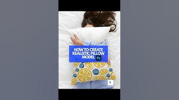 Create a Realistic Pillow Model in Photoshop | Step-by-Step Product Mockup Tutorial #photoshop