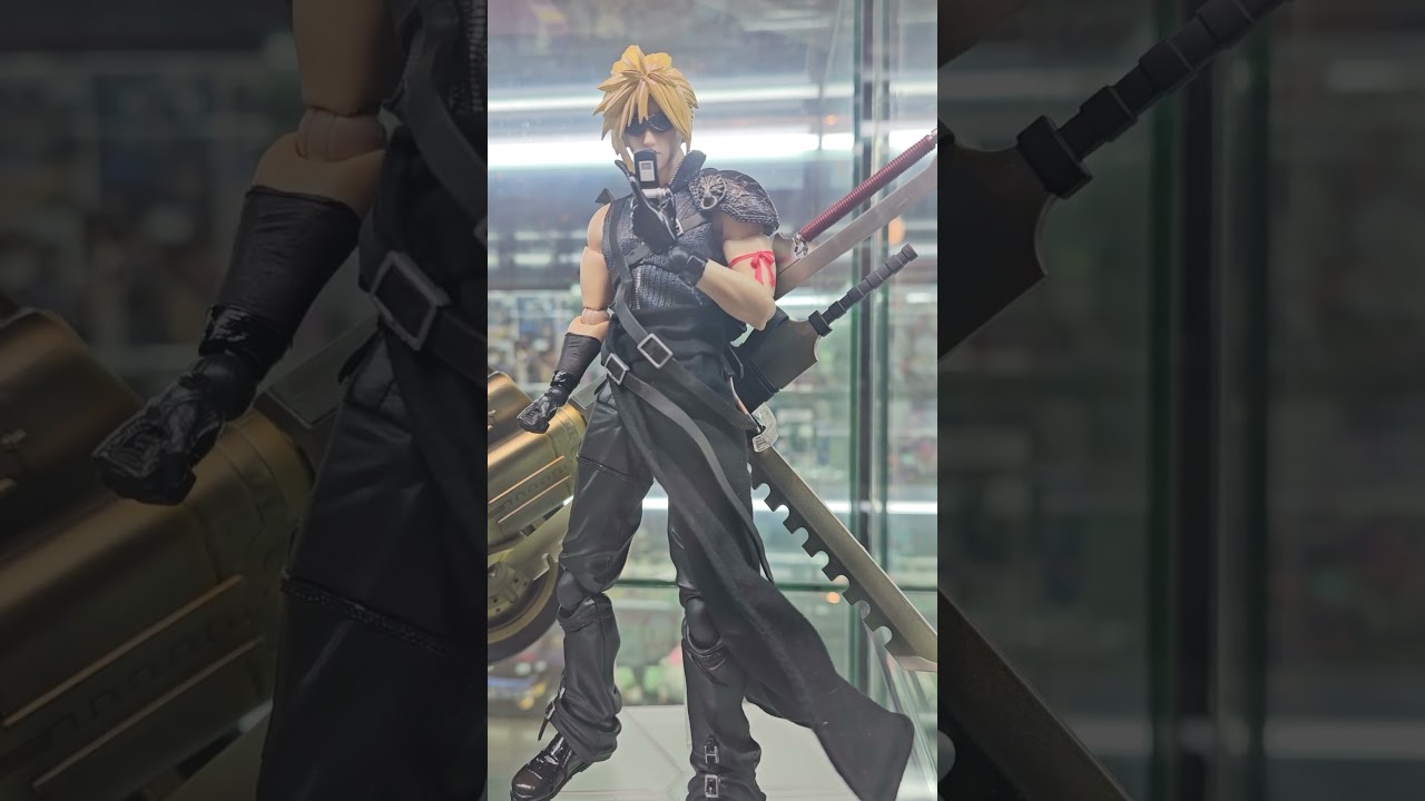Cloud Strife Final Fantasy Square Enix Action Figure PlayStation Anime Toys Japan Sephiroth