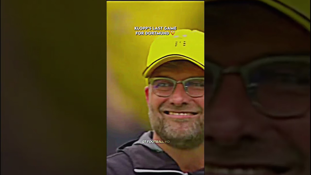 thể thao vt999 Klopp’s last game for dortmund 💛 football viral shorts