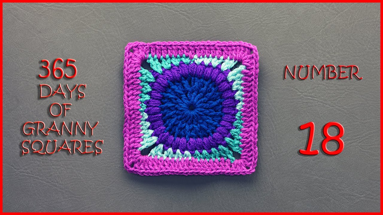 365 дней бабушкиных квадратов, номер 18