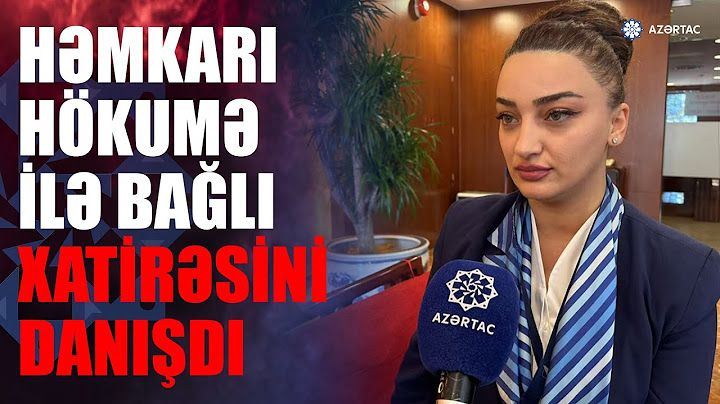 Hökumə Əliyevanın stüardessa həmkarı: “Hər uçuşdan əvvəl mənə ismarış yazıb, uğurlar arzulayardı”