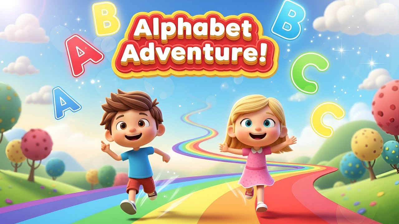 Песенное приключение ABC 🚀 Изучаем алфавит