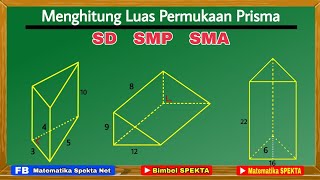 Cara Mencari Luas Permukaan Prisma