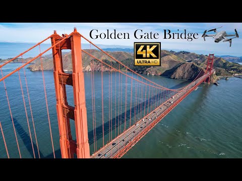 Golden Gate Bridge, San Francisco | 4K Aerial Drone Video