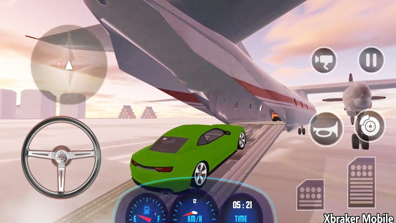 Cargo Airplane: Car Transporter Truck Driving Game Airplane Pilot Transport Cars & Bikes - Gameplay
