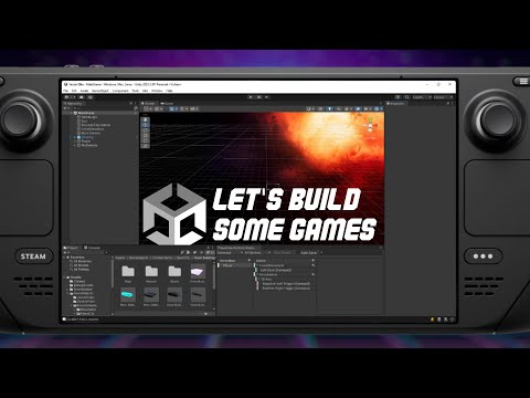 Unity on Steam Deck? Anyone can make games now!
