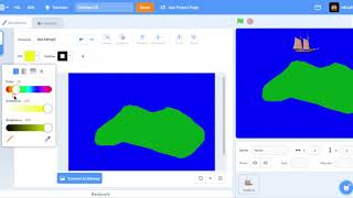 How to make Treasure Island on Scratch