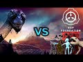 Jormungandr vs all monster trevor henderson  scp foundation