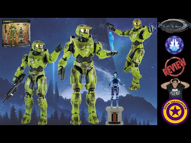 Jazwares MASTER CHIEF Halo 4 Spartan Collection Action Figure Review 