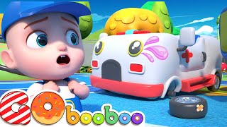 La Canción de Boo Boo + Carros de Policía bomberos y Ambulancia | Canciones Para Niños | GoBooBoo