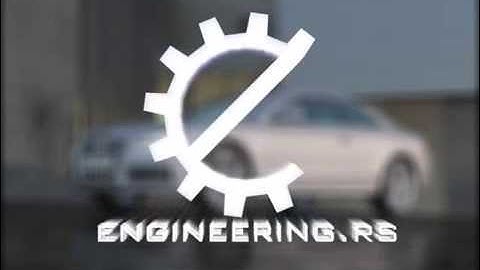 Assembly of Audi S6 3ds max and after effects with particle flow