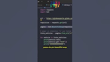 Pegando notícias do Vasco com Python | #shorts