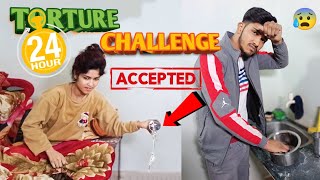 Torture challenge 24 hour \\ आज तो हालत खराब हो गई 🥴 \\ By VSvlog