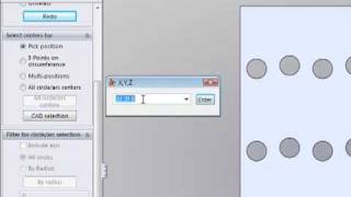 SolidCAM 2009 Keyboard Input For Dill Position