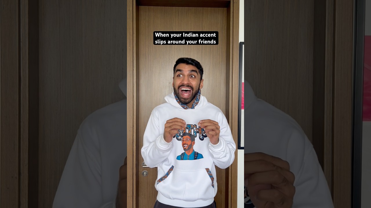 When Your Indian Accent Slips Out Around Your Friends 😂 #shorts