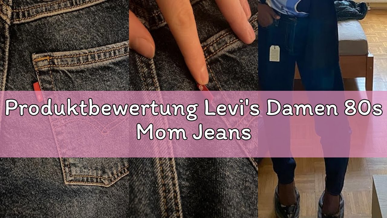 Produktbewertung Levi's Damen 80s Mom Jeans