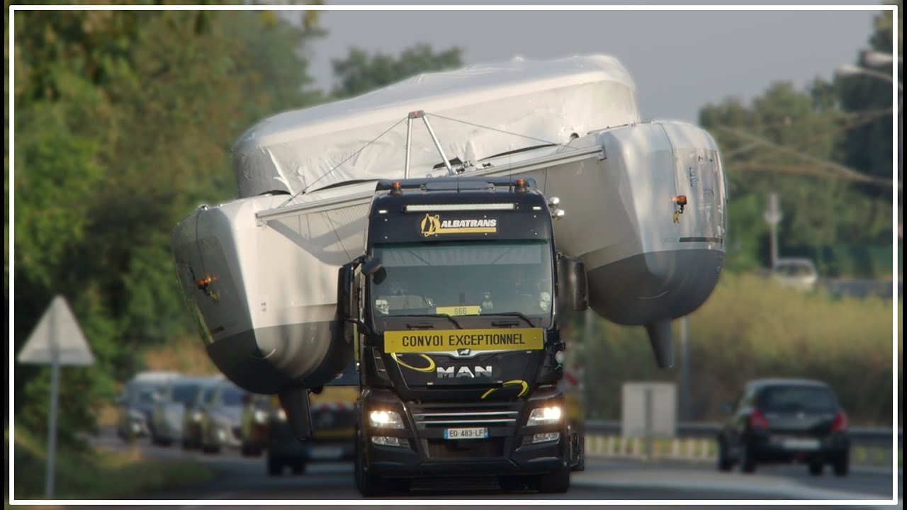 01 - We meet our boat on the road | Lagoon 42 Delivery