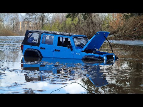 Видео: Тест-драйв RC4WD Cross Country 1/10 4x4