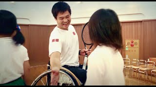 車いすテニス国枝慎吾選手ら、社会貢献に声を上げたアスリート達が出演／P＆G オリンピック&パラリンピック CM