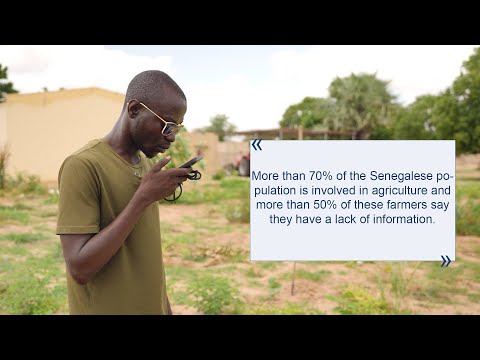 Voice AI chatbot provides farming advice in Senegal