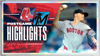 RED SOX HIGHLIGHTS: Red Sox vs. Marlins - 8/26/2026 Marlins Highlights Today