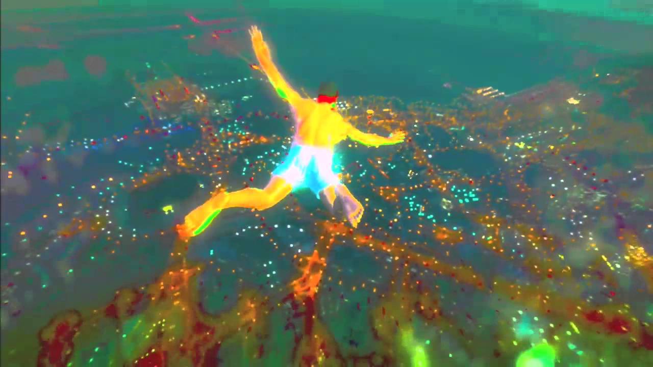 Michael acid trip GTA V Full Song shine a light (flight facilities