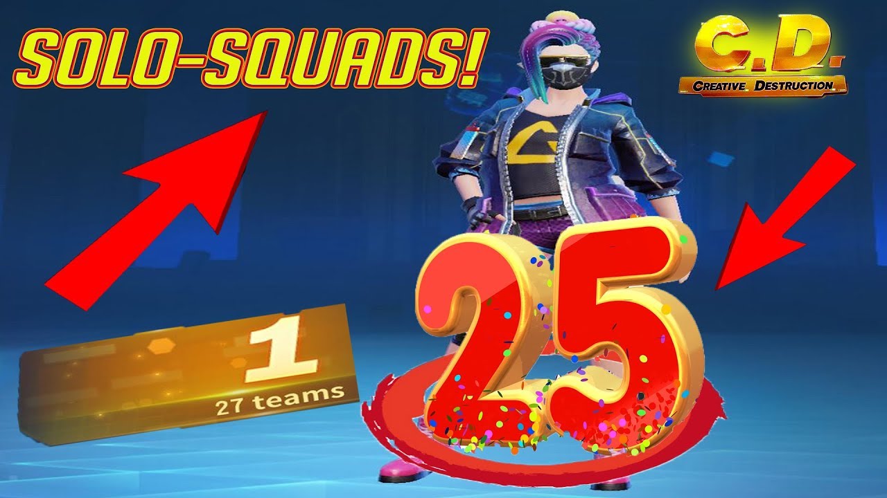 MASSACRE! 25 KILL SOLO SQUAD! 